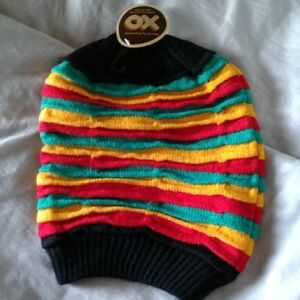 Colorful Striped Beanie  Hat